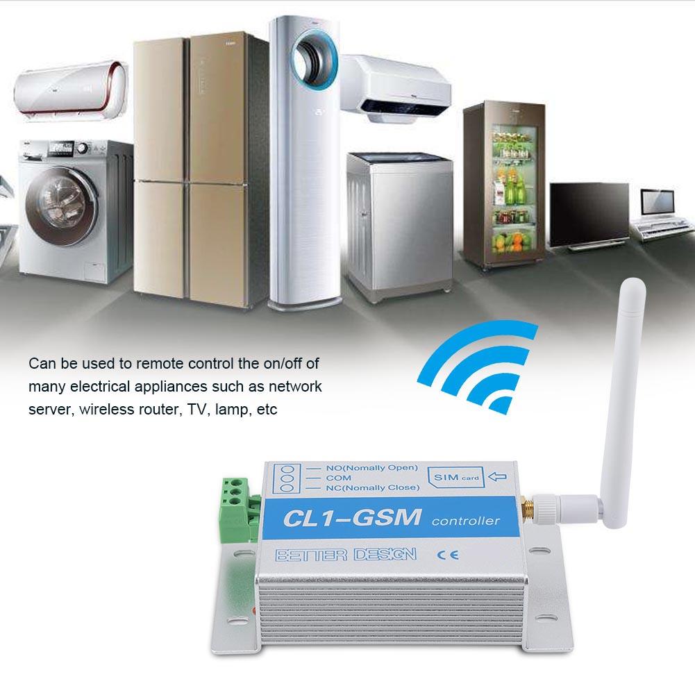 Wireless Remote Controller GSM SMS Smart Home Security System Switch CL1-GSM