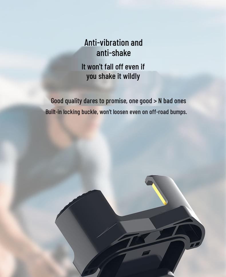 2026 Universal Shock-Absorbing Anti-Shake Motorcycle Phone Holder for One-Handed Operation and Riding Navigation