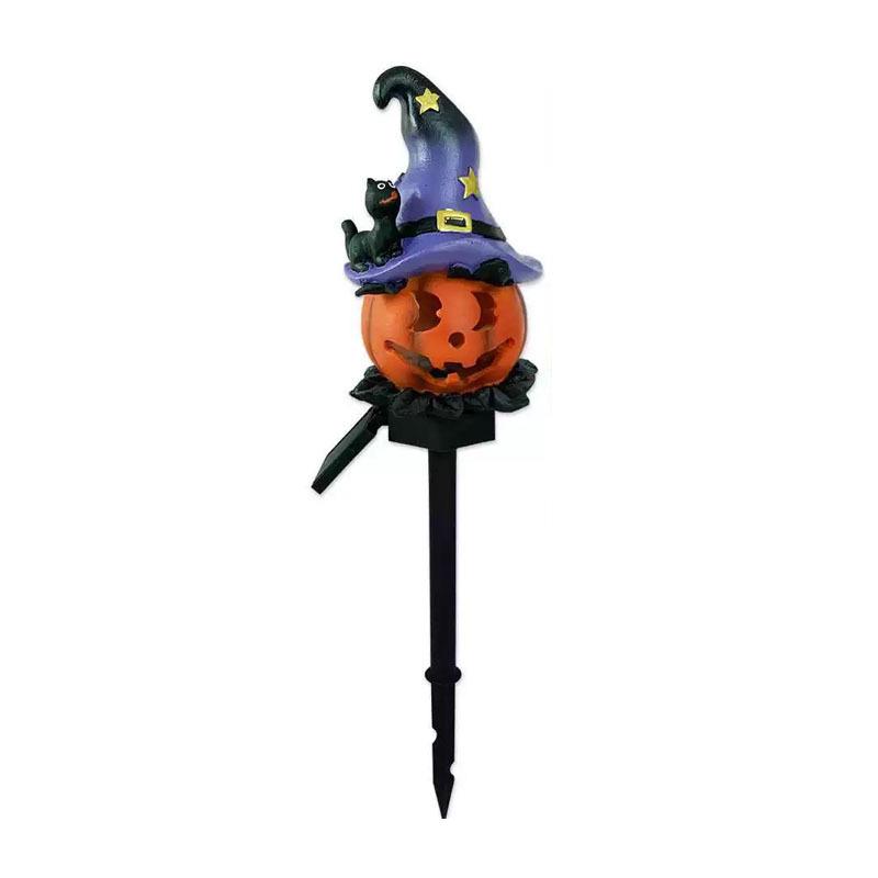 

Waterproof Outdoor Solar Pumpkin Lights - Halloween Wizard Garden Yard Lights