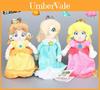 Adorável Novo Super Mario Bros. Boneca de Pelúcia Princesa Peach Daisy Rosalina Brinquedo de Pelúcia 8 Polegadas