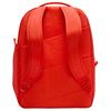 Nike Aura 22L Solid Color Versatile Double Zipper Fabric Backpack Unisex Backpack Passionate-Red HF7007-633
