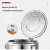 Ruhan 70L Stainless Steel Insulated Soup Dispenser with Faucet