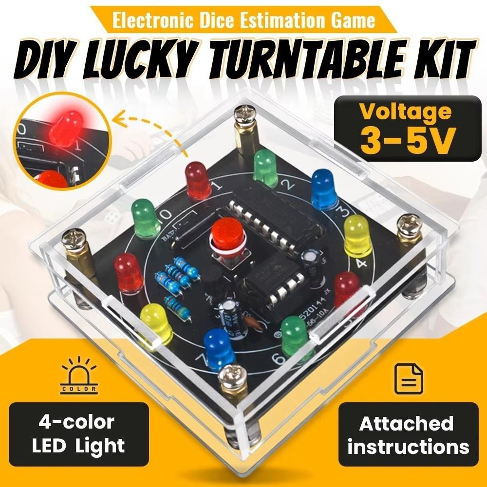 NE555 DIY Soldering Kit 3Pin Output Pulse Electronic STEM Assembly Kit  Beginner's Project
