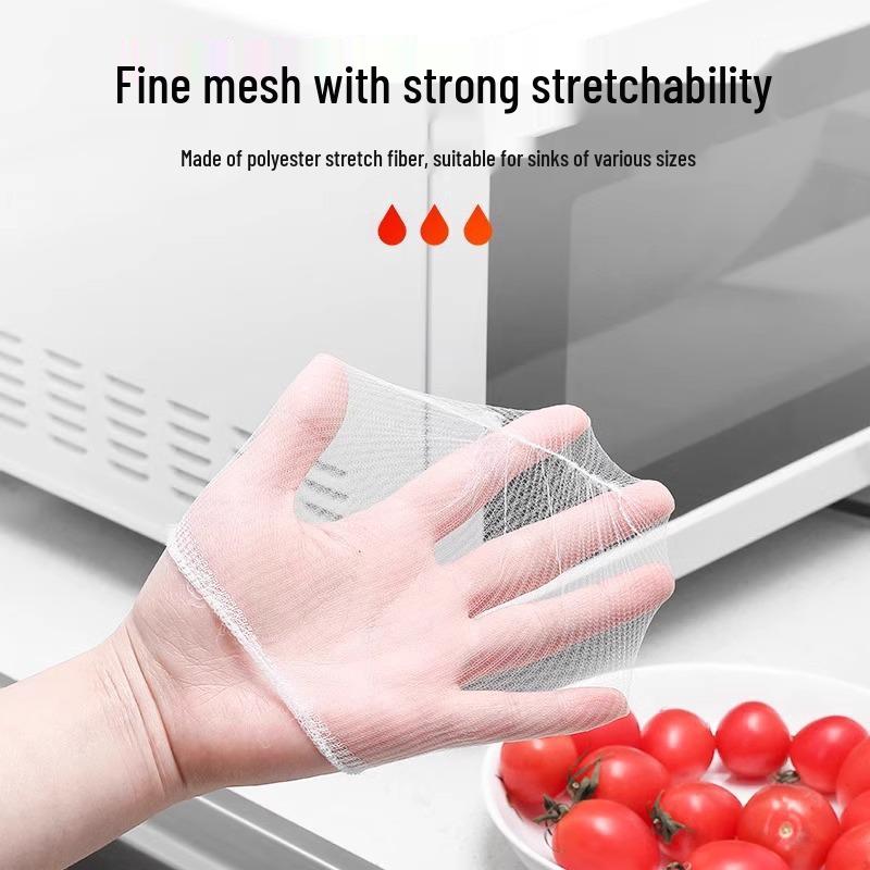 Disposable Kitchen Sink Drain Strainer Mesh for Food Waste and Vegetable Washing