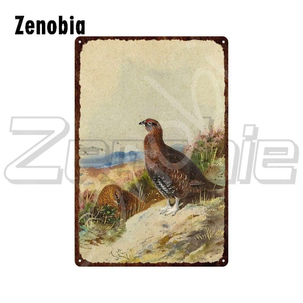 Retro metal tablolar, mobilya, oturma odası dekorasyonu 20x30cm