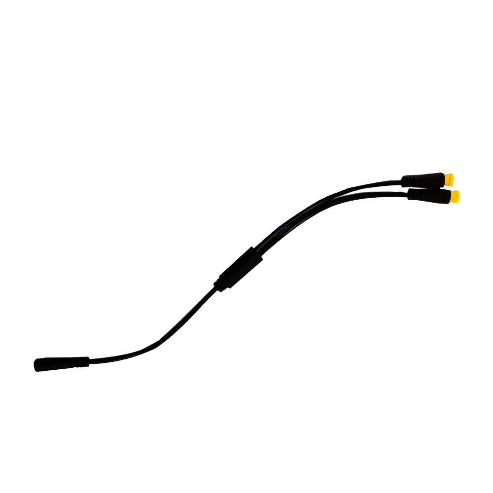 

Electric Bike Y-SPLITTER 1T2 Cable Waterproof with 3 Pin Connector For BAFANG BBS01B BBS02B BBSHD Sensor Brake EBike Accessories