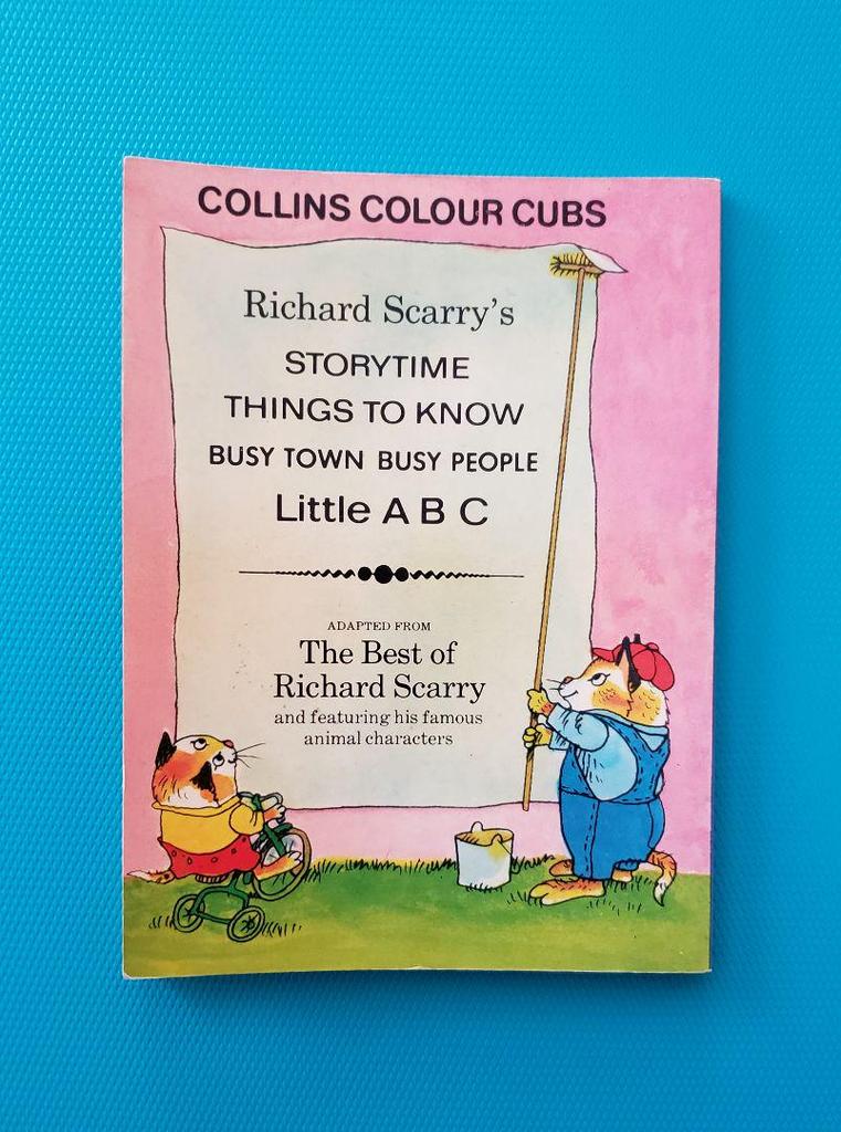 [USED] Richard Scarry's BUSY TOWN BUSY PEOPLE