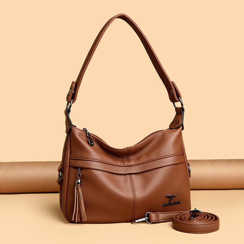 Single-shoulder Underarm Crossbody Bag A Stylish Mom Bag A Trendy Handbag for Middle-aged Women