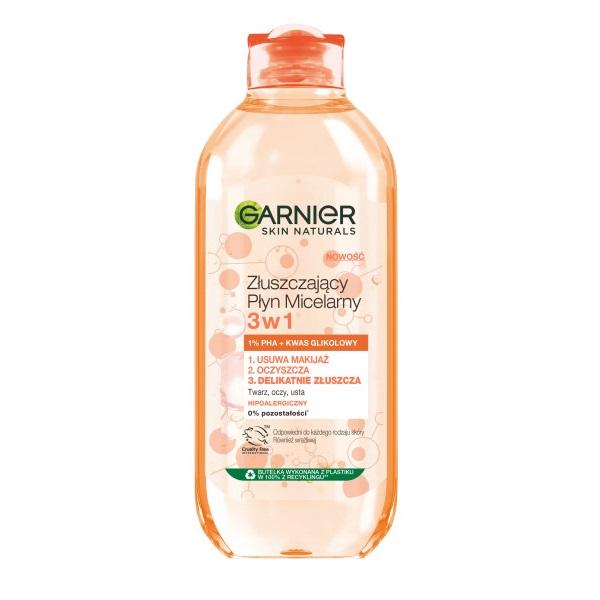 Garnier Micellar Water Exfoliating Cleanser 3-in-1-Lösung, 400 ml