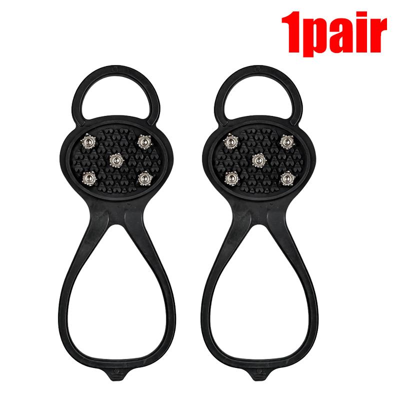 

3 пары ледовых когтей для обуви, уличные ледовые когти, снежные противоскользящие бахилы, лед, снег, противоскользящие, для лазания, альпинизма 30-35