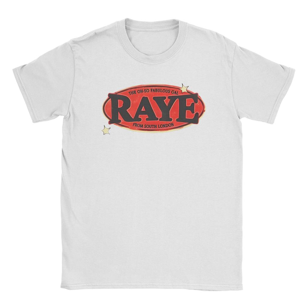RAYE Concert Tour Merch Pop Art Logo Design Unisexs T Shirts Novelty Tees Short Sleeve O Neck TShirt Cotton Gift Clothes