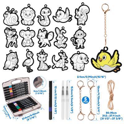 Foam Texture Painting Kit 3D Foam Painting Kit with 12 Color Pen Water Activated Puffy Art Paint Set for Kid Handicraft Activity
