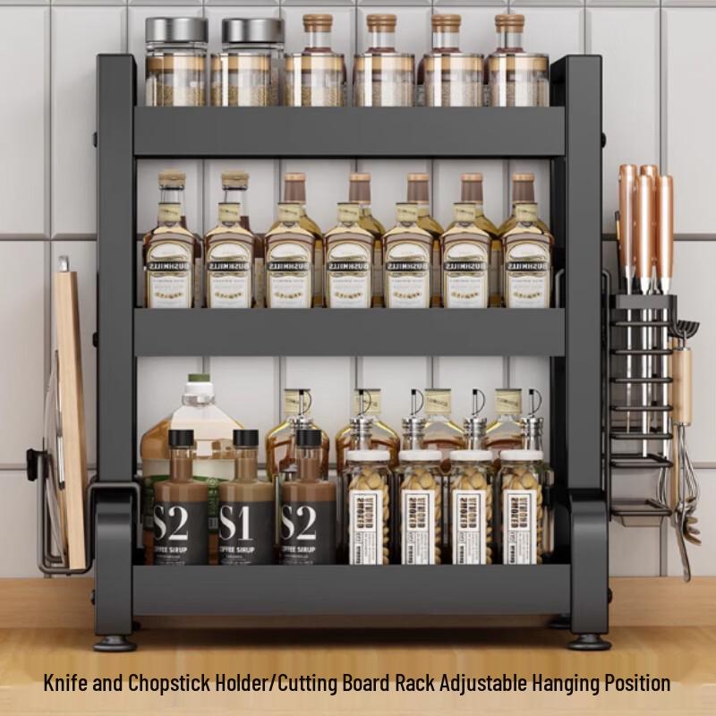 Yunshuang 3-Tier Multifunctional Kitchen Storage Rack