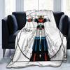 192 Vitru Grendizer Blanket Flannel Winter UFO Robot Goldrake  Lightweight Thin Throw Blanket for Home Outdoor Plush Thin Quilt
