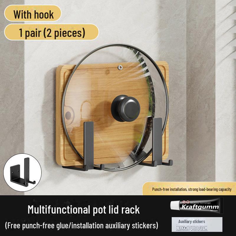 Punch-Free Kitchen Rack for Pots, Cutting Boards & More