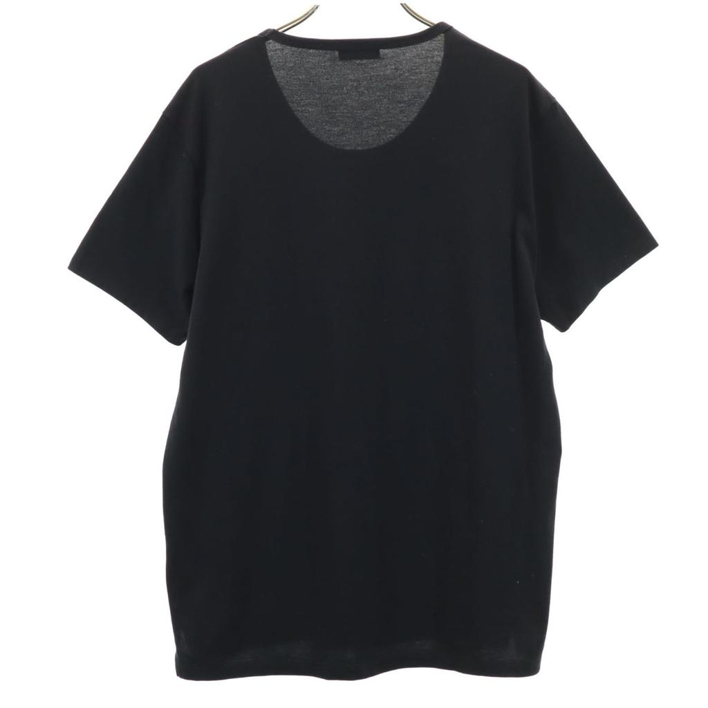 LAD MUSICIAN made in Japan Short sleeve T-shirt 44 black Plain Men's Used