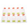 10Pcs Resealable Fresh Squeezed Pouches Baby Weaning Food Puree Reusable Squeeze