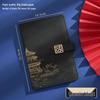 A5 Soft Leather Business Notebook with Custom Logo and Buckle, Enhanced Edition, in Gift Box