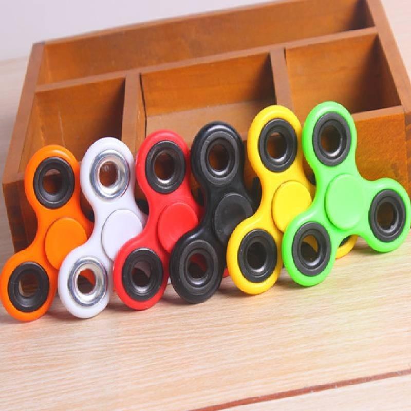 Colorful Metal Fidget Spinner Stress Relief Triangular Gyro Adult Edc Finger Spinner