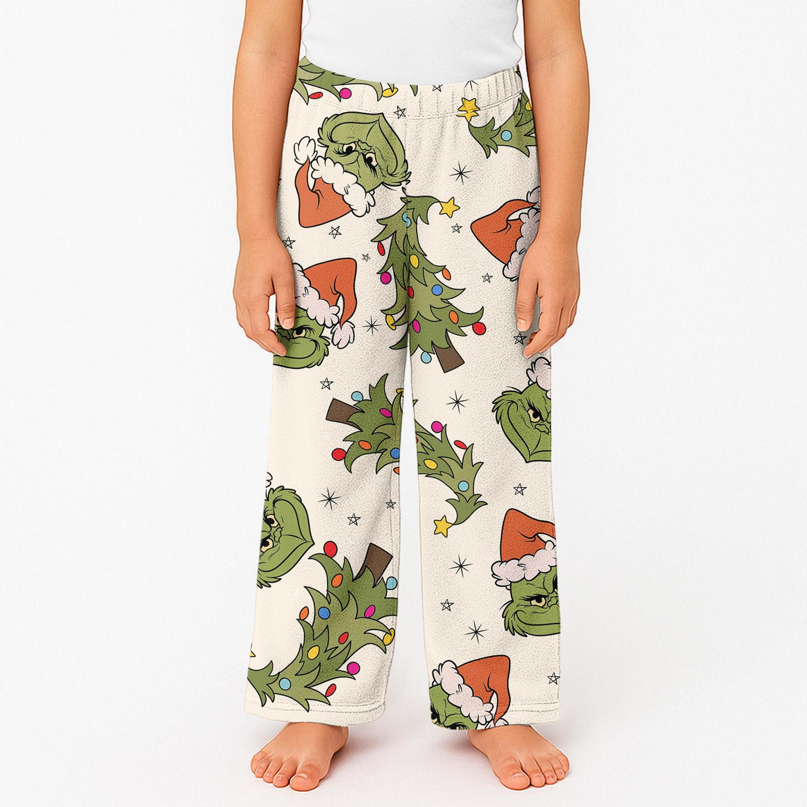 

Детские зимние брюки Длинные брюки с принтом 140