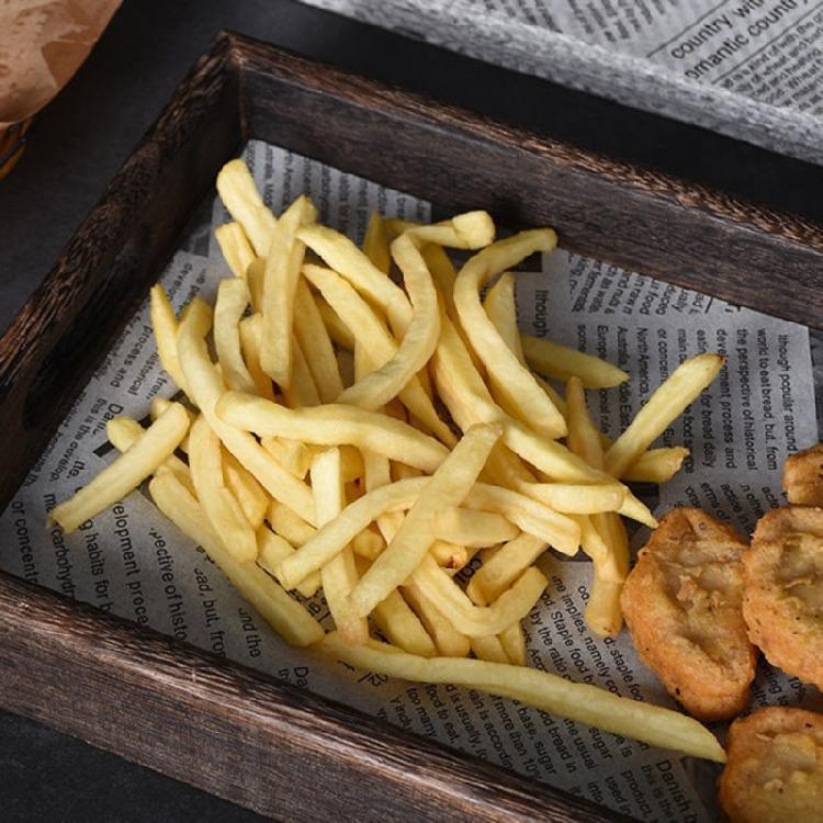 100Pcs Wrapping Paper Bread Sandwich Burger-Fish Chip Fries Food Oil Proof Paper
