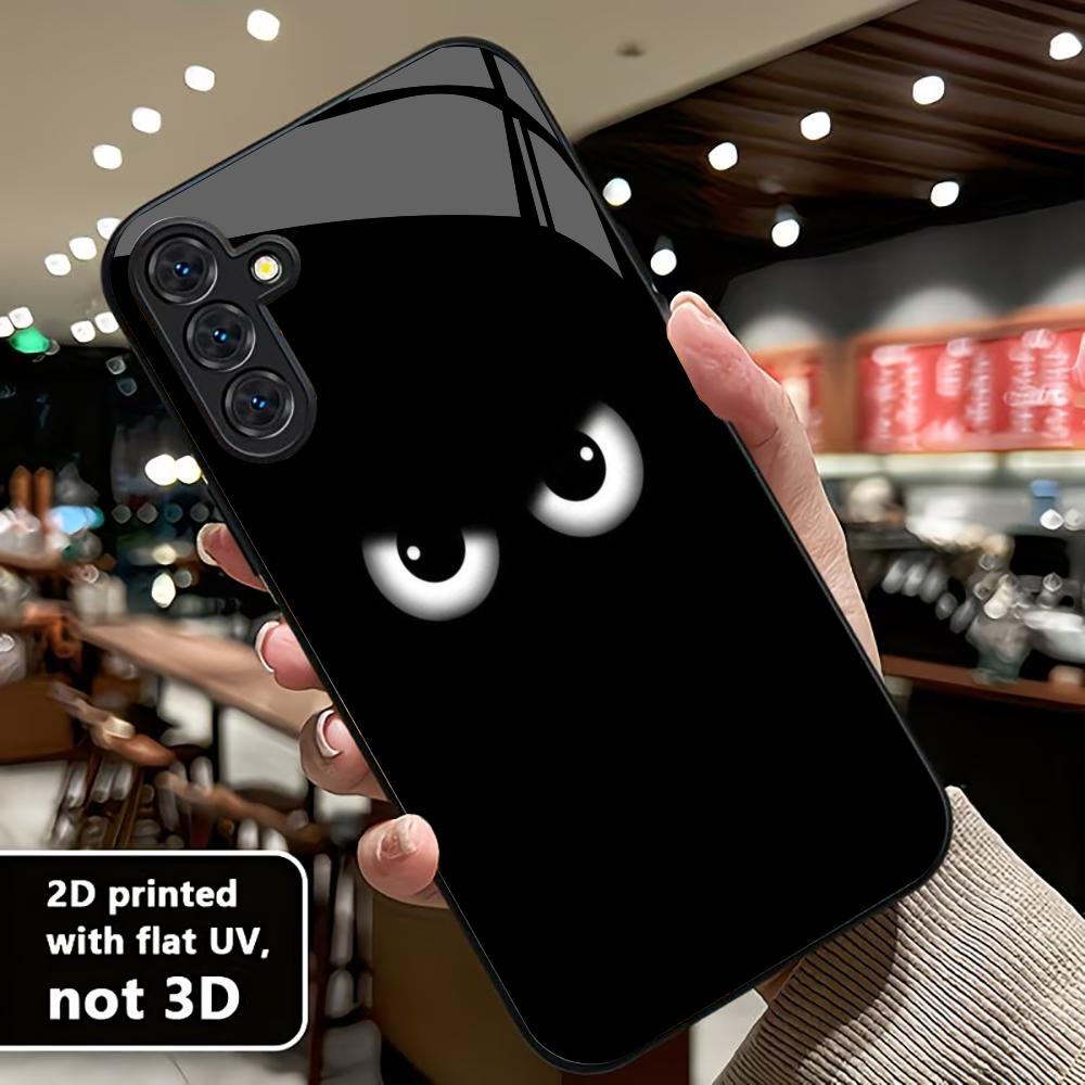 Darkness Eyes Protective Exquisite High-end PhoneCase Glass PhoneCase for Samsung Galaxy S26 S25 S24 S23 S22 S21 FE,Ultra,Plus