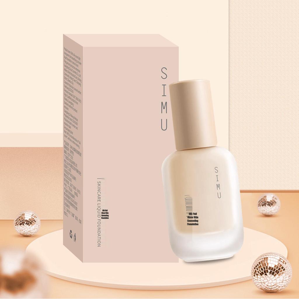 Silk Veil Long-Lasting Non-Caking BB Cream & Concealer for Oily Skin