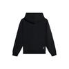 Li-Ning Sports Life Sudadera con Capucha Pulóver Estampado Color Sólido Manga Larga Tops Unisex Negro AWDSB43-1