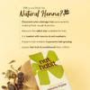 Nat Habit Frische, gebrauchsfertige Henna-Paste zur tiefen Haarpflege und für einen satten Braunton mit Rajasthani-Henna-Kräutern Packung mit 2 x 220g