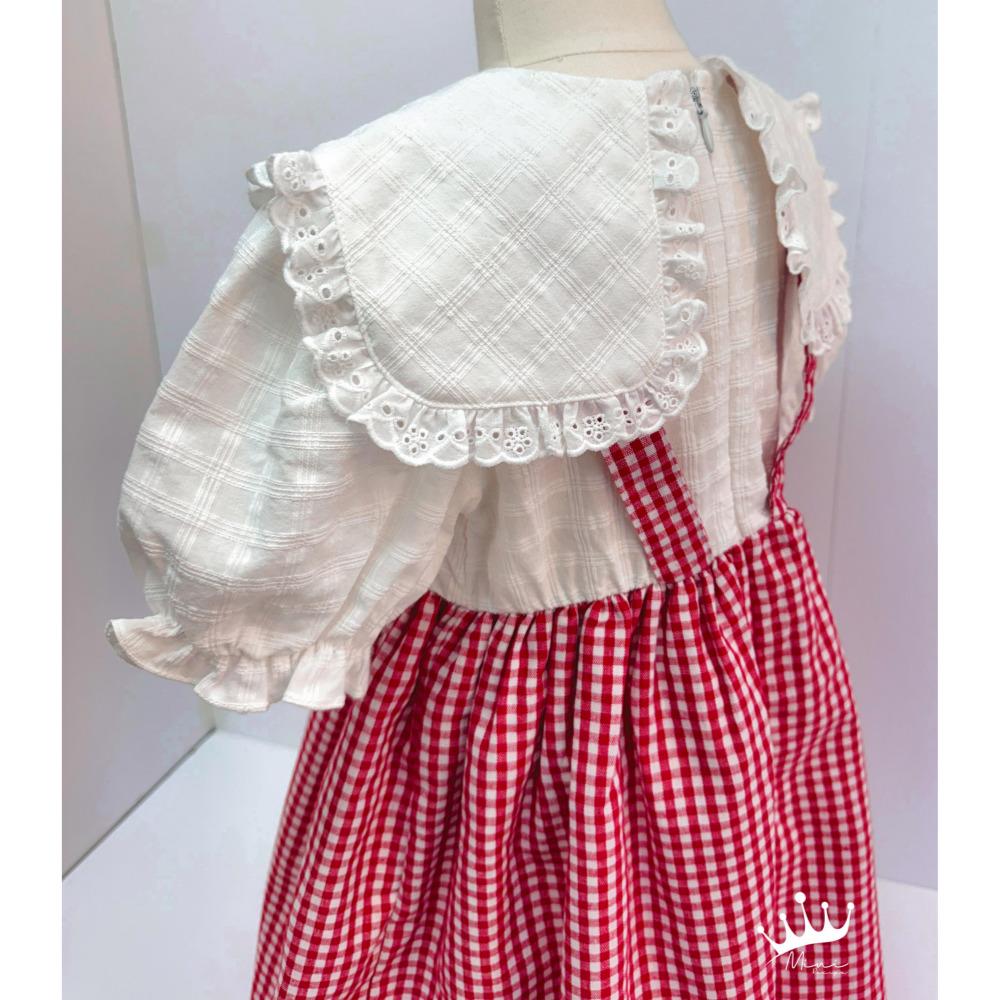 Mini Recipe Aloha Dress –25 Spring Girls' Party Dress - Children's Outfit Look - Kids' Dress Made in Korea