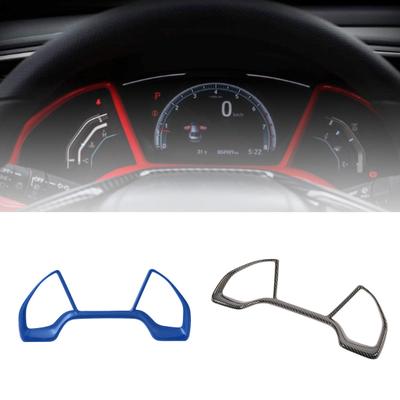 Dashboard Frame Decorative Sticker Trim Cover for Honda Civic 10th Gen 16-20