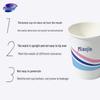 Miaojie 8oz Disposable Paper Cups - 300 Count