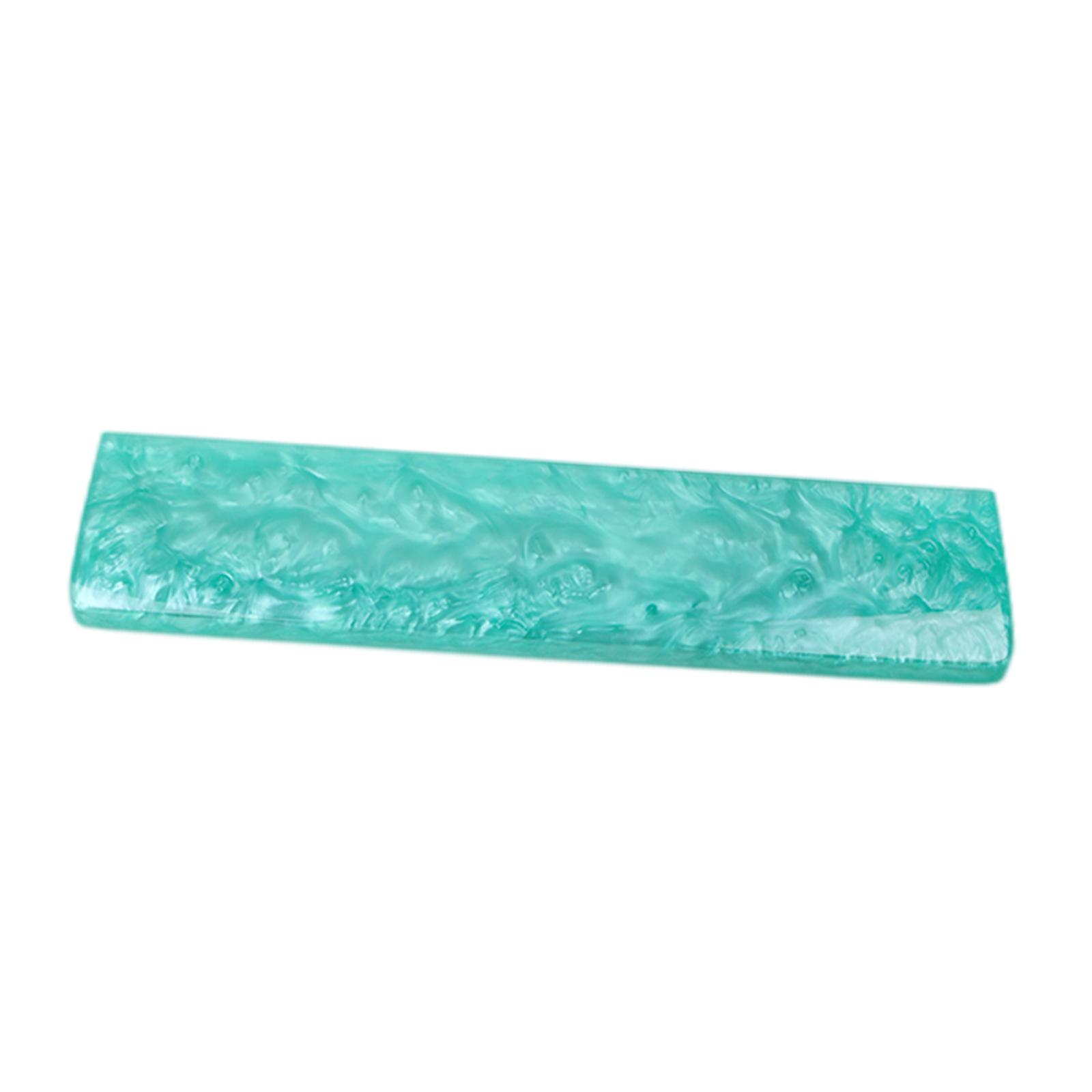 Resin Wrist Rest Pad Ergonomic for Mechanical Keyboards Non Slip Wrist Cushion for Home Gamers Gaming Angle Inclined