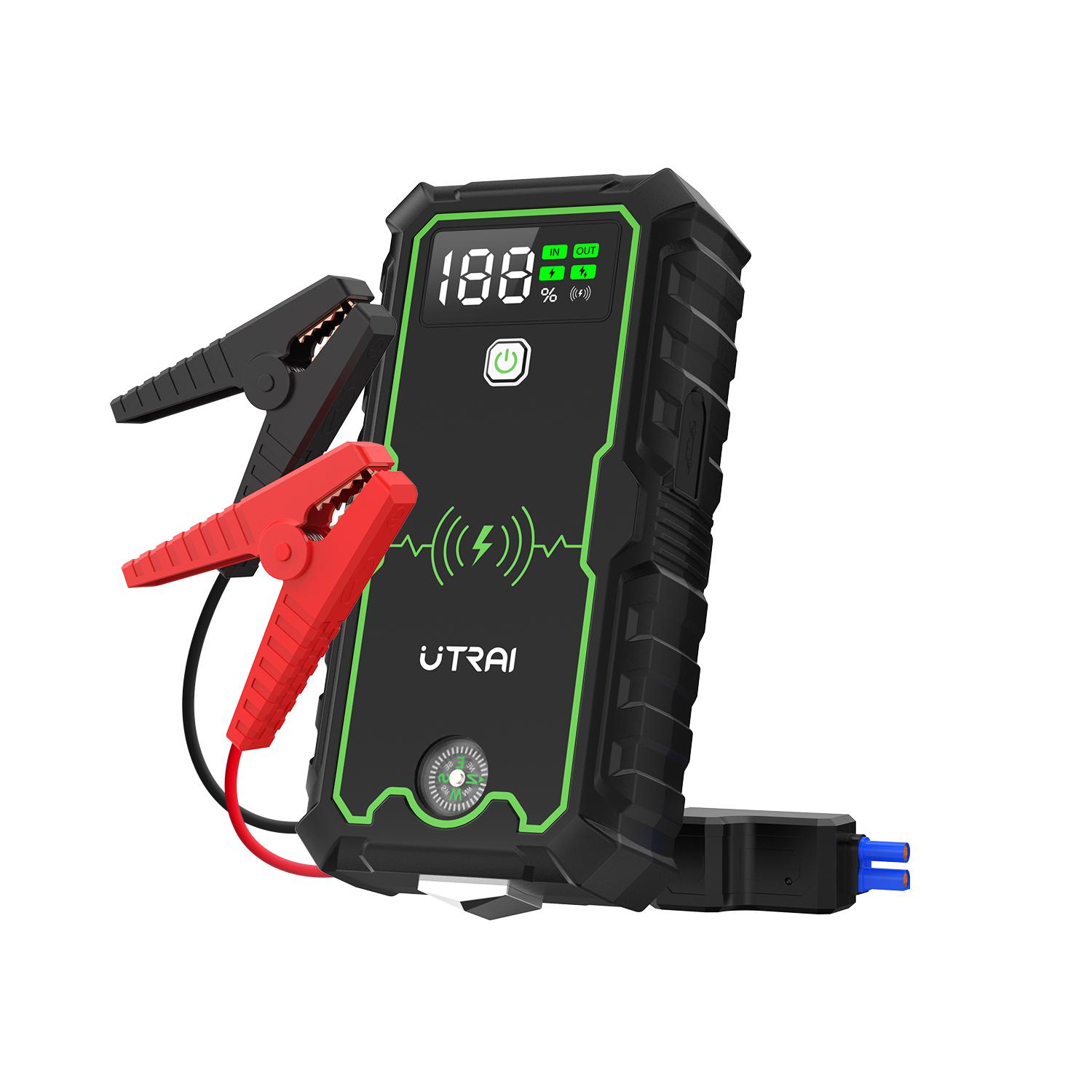 UTRAI Power Bank  4000A Jump Starter Portable Charger Car Booster 12V Auto Starting Device Emergency Car Battery Starter 4000A