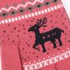 Double-layer Thickened and Velvet Winter Warm Touch-screen Cycling and Driving Anti-cold and Anti-freeze Christmas Deer Knitted Gloves for Men