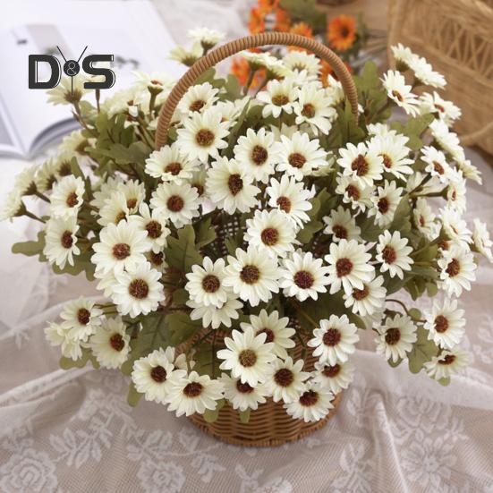 1/2Pcs Simulated Flower Arrangement Low Maintenance Realistic Artificial Flower Home Garden Indoor Outdoor Decor