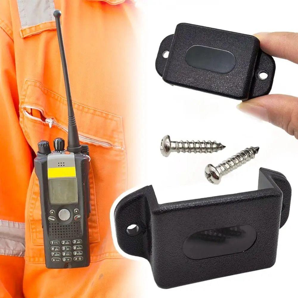 Uniwersalny Uchwyt do Interkomu Samochodowego Śruba Mocowanie Radio Uchwyt do Walkie-Talkie Przenośny Motoryzacyjny