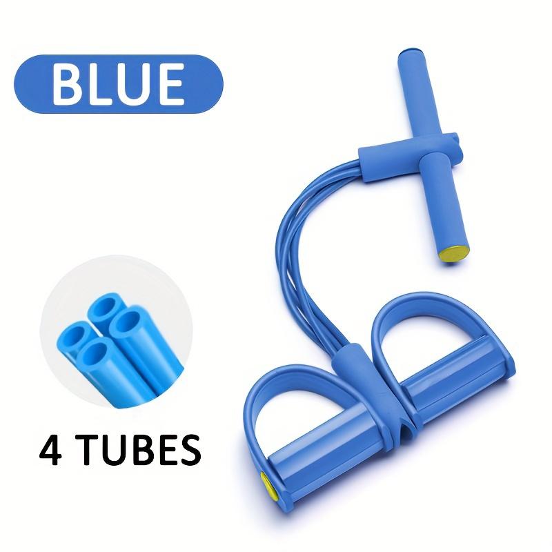 Foot Pedal Tension Bands Home Gym Resistance Bands 4 Elastic Pull Straps Tension Rope For Full Body Workouts And Abdominal