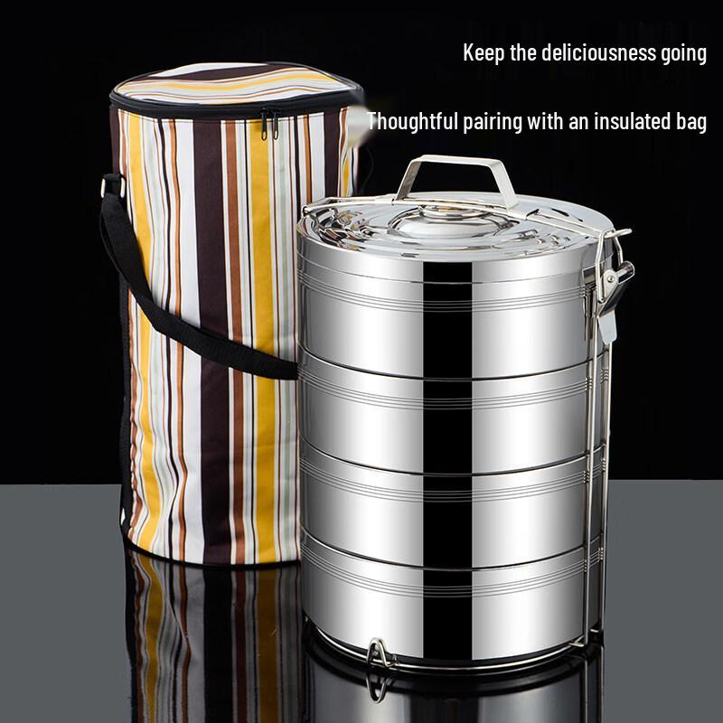 Large Capacity Insulated Stainless Steel Lunch Box