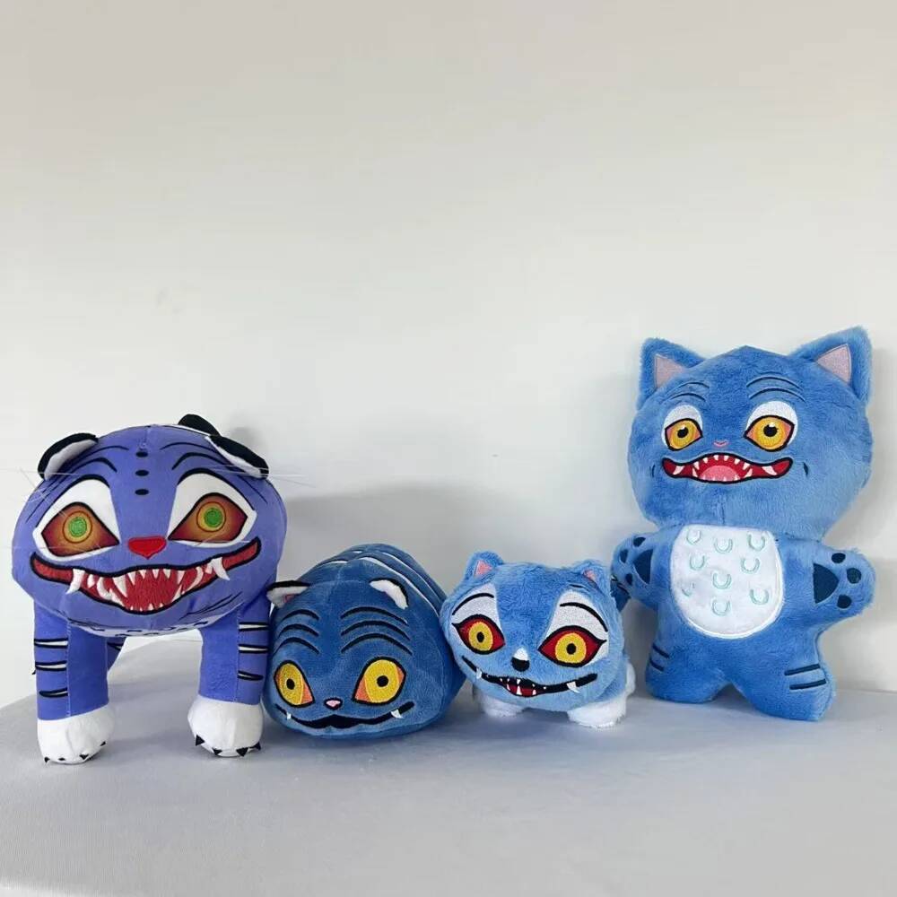 Derpy Kpop Demon Hunters Mira Bear Derpy Tiger Plush Toy Merch K-Pop Demon Hunters Rumi Plush Doll Goods Demon Hunters Kpop Toy