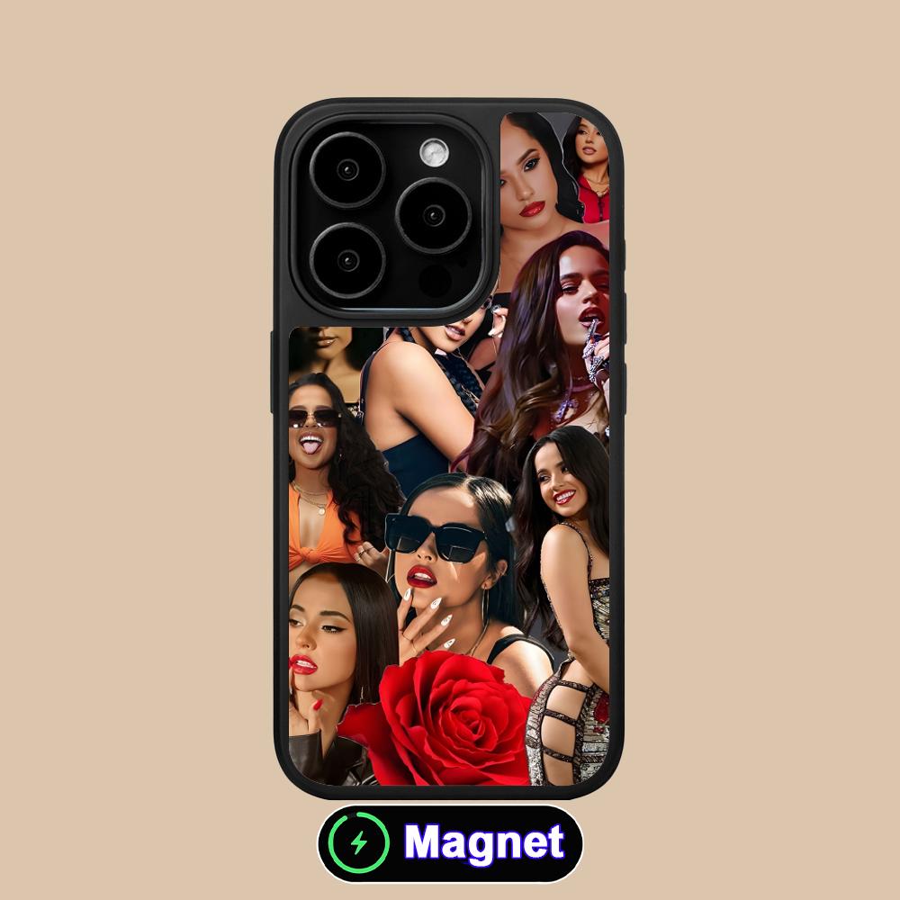 Fashion Becky G Matte Surface Magsafe Mobile Phone Case for iPhone 17 16 15 14 13 12 11 Air Pro Max Plus Colorful Cover