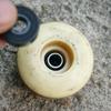 ROȚI 8mm`ID 4/8 Buc 10mm LUNG`DISTANȚIER ALIAJ CU RULMENT PENTRU TROTINETĂ SAU SKATEBOARD