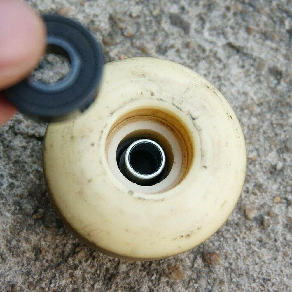 KOLA 8mm`ID 4/8 ks 10mm DLOUHÉ`HLINÍKOVÉ LOŽISKOVÉ TYČINKY PRO SKÚTR NEBO SKATEBOARD