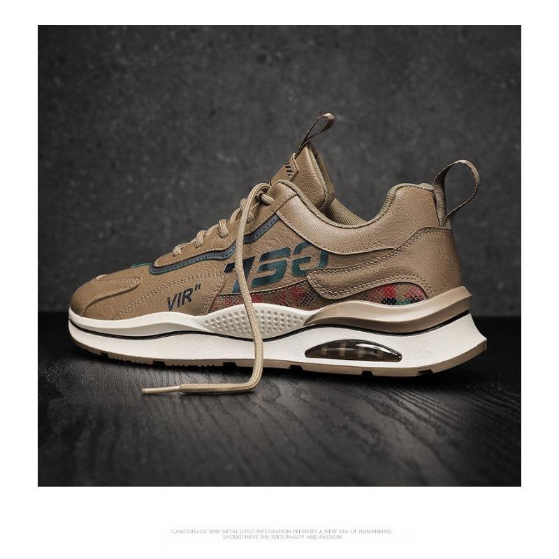 Herrenschuhe, Herren Leder Sport Laufschuhe, Studenten Freizeit Arbeitskleidung Schuhe