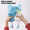 Giocattoli Morbidi per Cani Giocattoli Squeaky per Animali Domestici per Cani Gioco Interattivo Tira e Molla Giocattoli da Masticare Design a Nodo Resistente Giocattolo Morbido per la Pulizia dei Denti Sollievo dall'Ansia E Gioco
