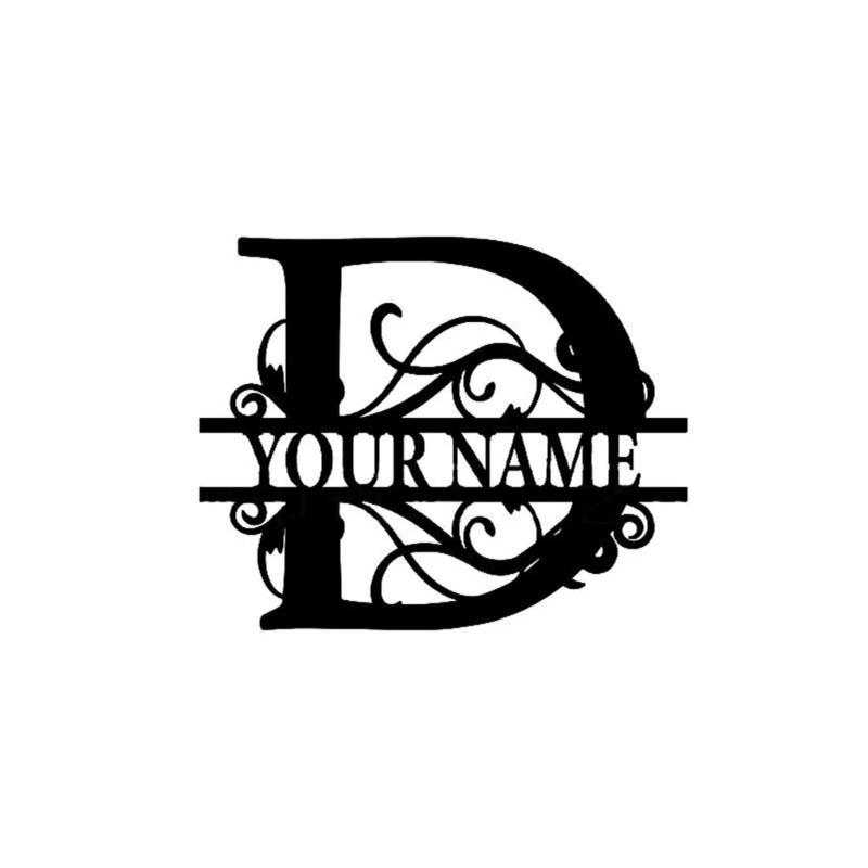 Multipurpose Letters Sign Wrought Iron Decor Ornament Crafts Supplies for Indoor Outdoor Garden Yard Decoration Gift