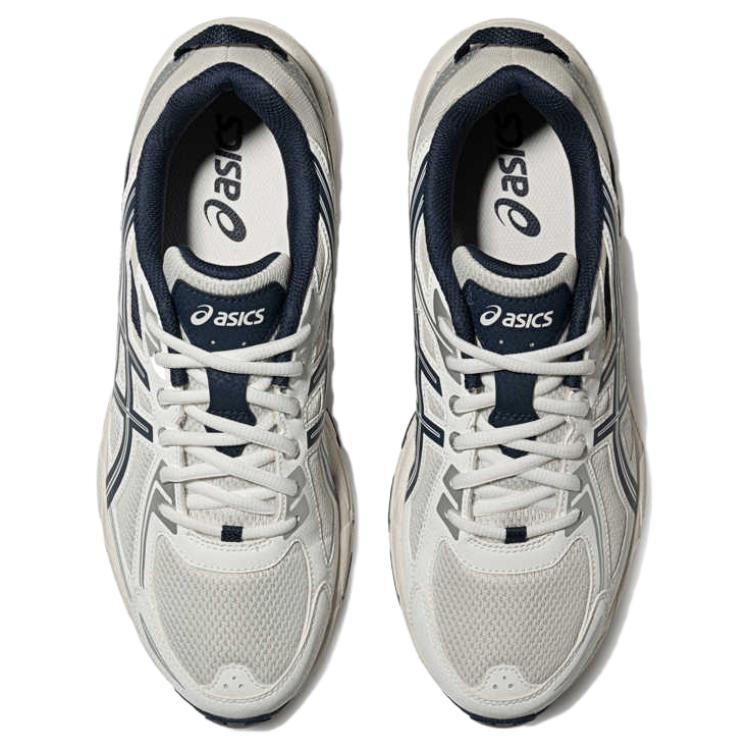 Asics Gel-Venture 6 Pohodlné Měkké Protiskluzové Prodyšné Nízké Trailové Běžecké Boty Pánské tenisky Bílé Modré 1011B550-107