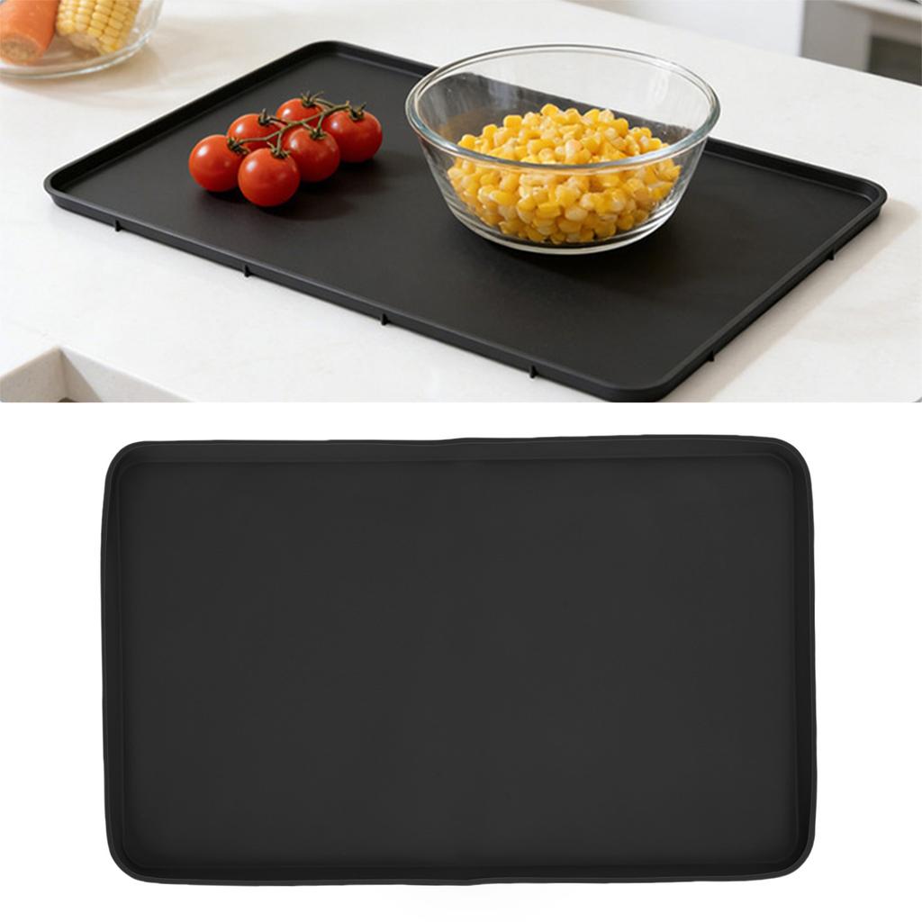 Silicone Coffee Mat Raised  s Water Proof Non Slip Bar Mat Heat Resistance for Kitchen Countertop