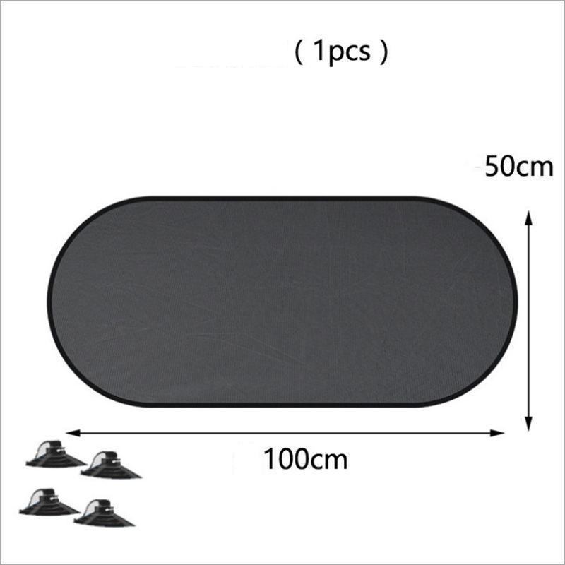 1-5PCS Car Window Sunshade Cover Sun UV Protection Auto Front Rear Black Window Curtain Side Glass Mesh Sunshades Accessories