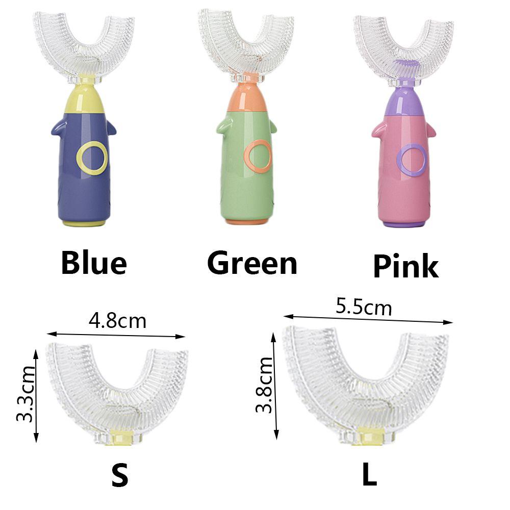 1-12years Kids Favors Oral Care U-Shape Toothbrush Cleaning Tool Tooth Brushing Teeth Whitening